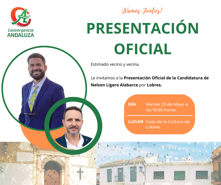 Nelson Ligero es el candidato a la alcaldía de Lobres por CA